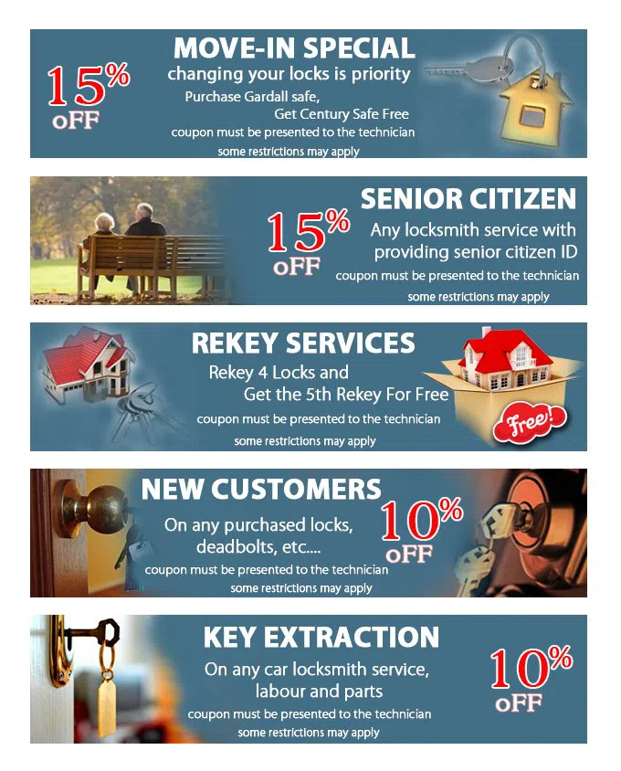 Safe Key Shop Missouri City, TX 281-907-9133 - coupon21-set-five
